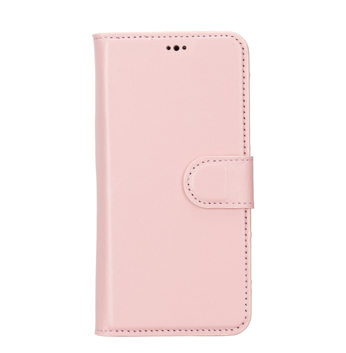 Pink Leather Magnetic Wallet Case for iPhone 14 Pro MAX (6.7) – O2Leather