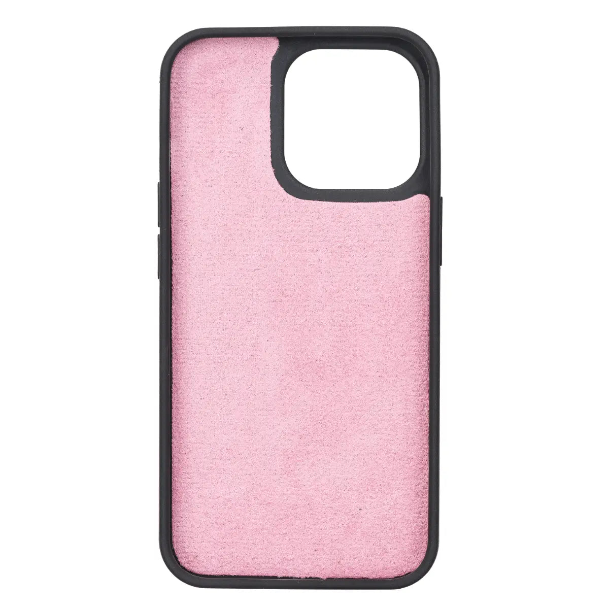 Pink Leather iPhone 13 Pro Max Wallet Case