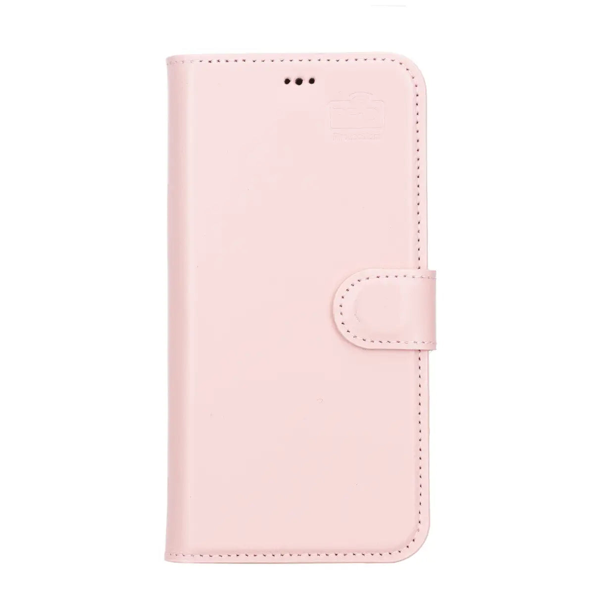 Pink Leather Magnetic Case for iPhone 13 Pro Max (RFID)