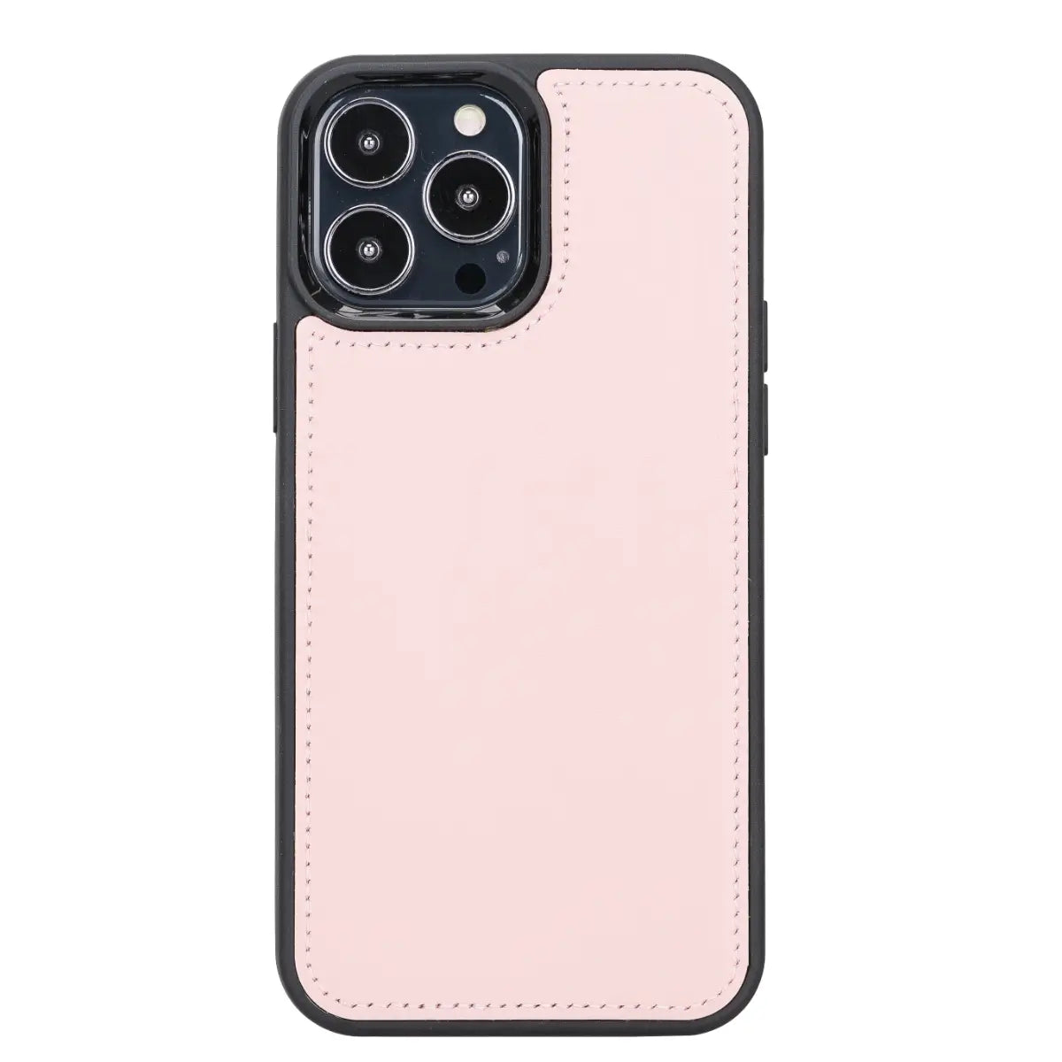 Pink Leather Magnetic Case for iPhone 13 Pro Max (RFID)