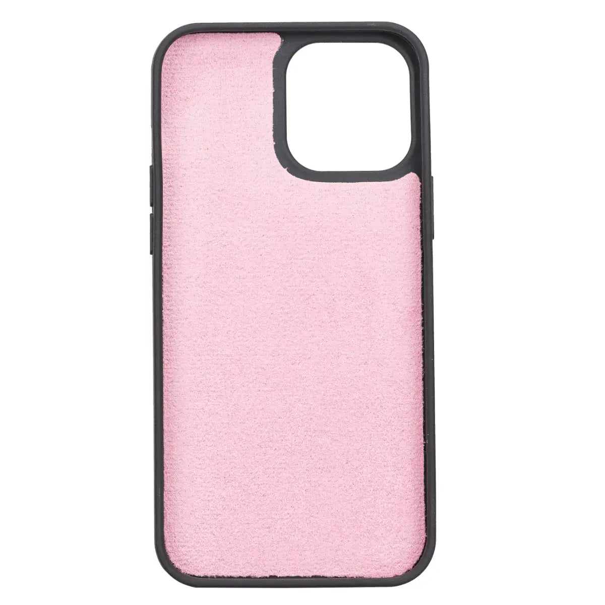 Pink Leather Magnetic Case for iPhone 13 Pro Max (RFID)