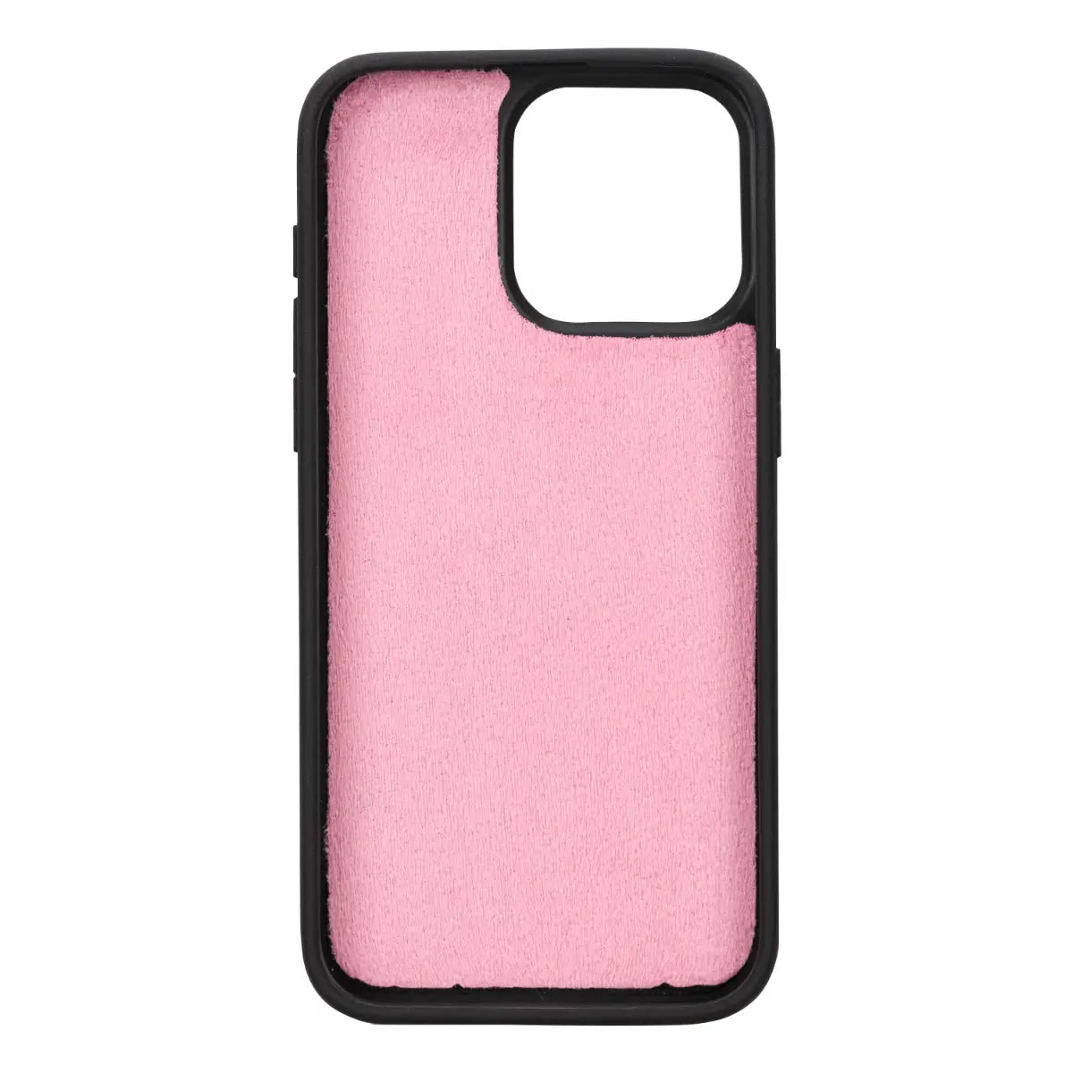 Pink Leather iPhone 15 Pro Max Wallet Case