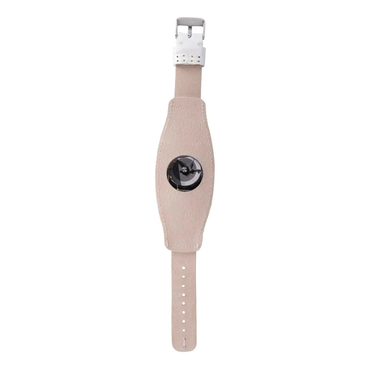 White Leather Cuff Apple Watch Band