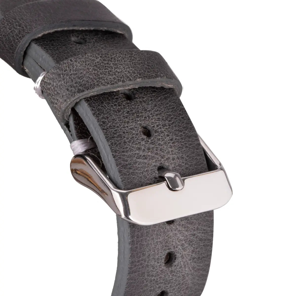 Burnished Gray Leather Sport Apple Watch Band (Avila)