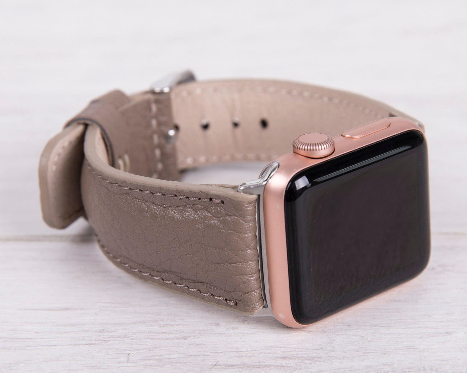 Mink Leather Classic Apple Watch Band