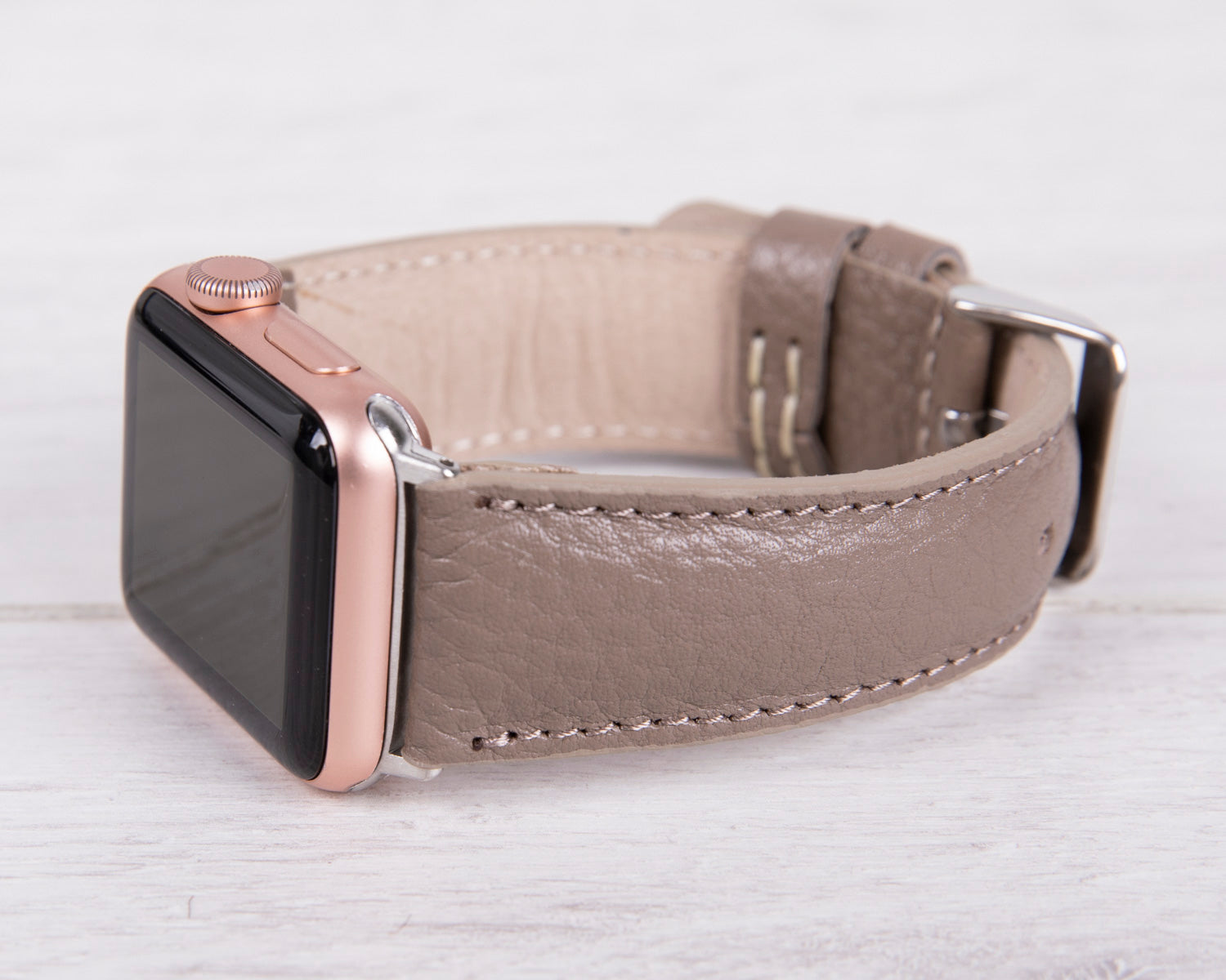 Mink Leather Classic Apple Watch Band