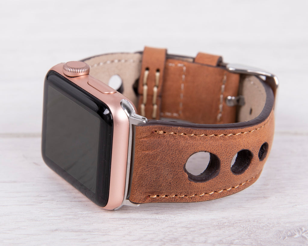 Handdn Rally Swift Leather Apple Watch Band