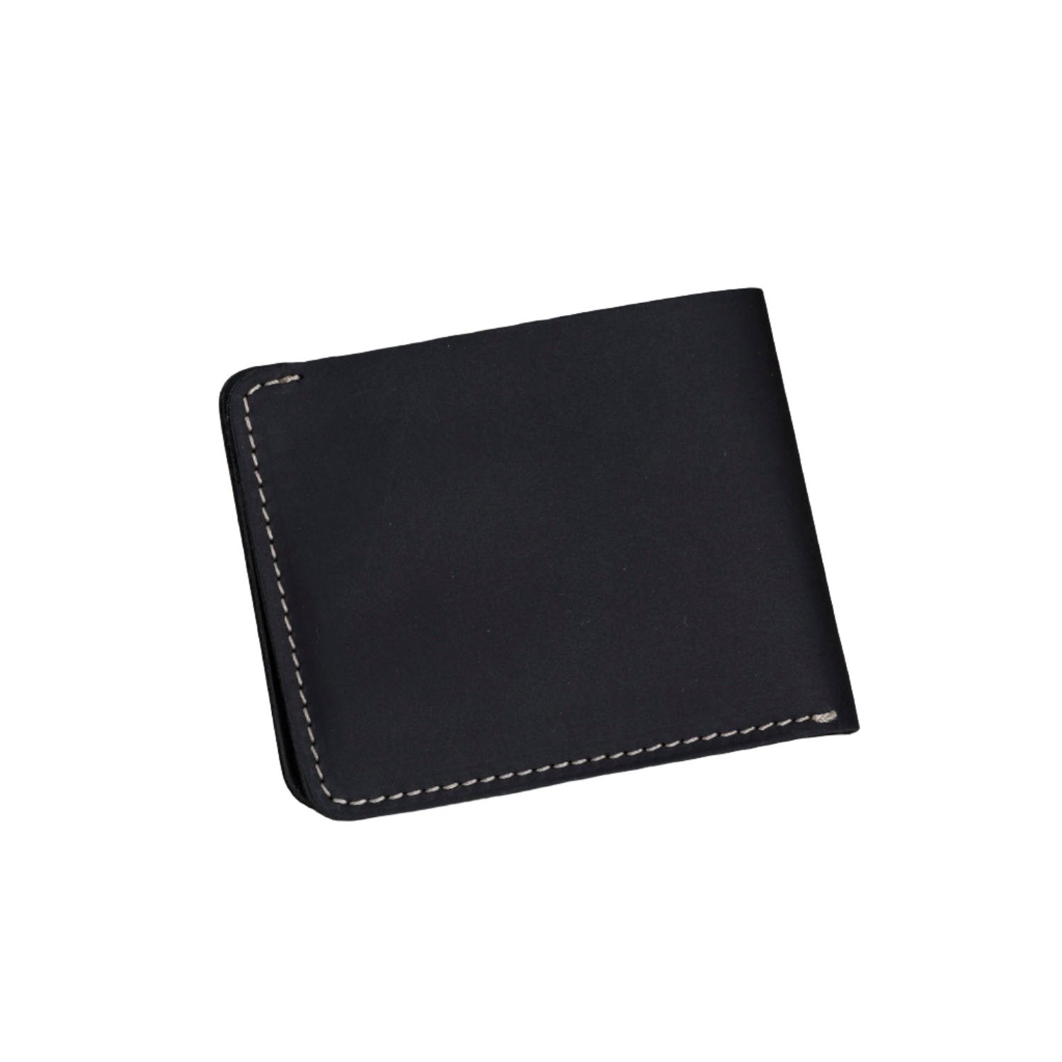 Black Leather Slim Wallet