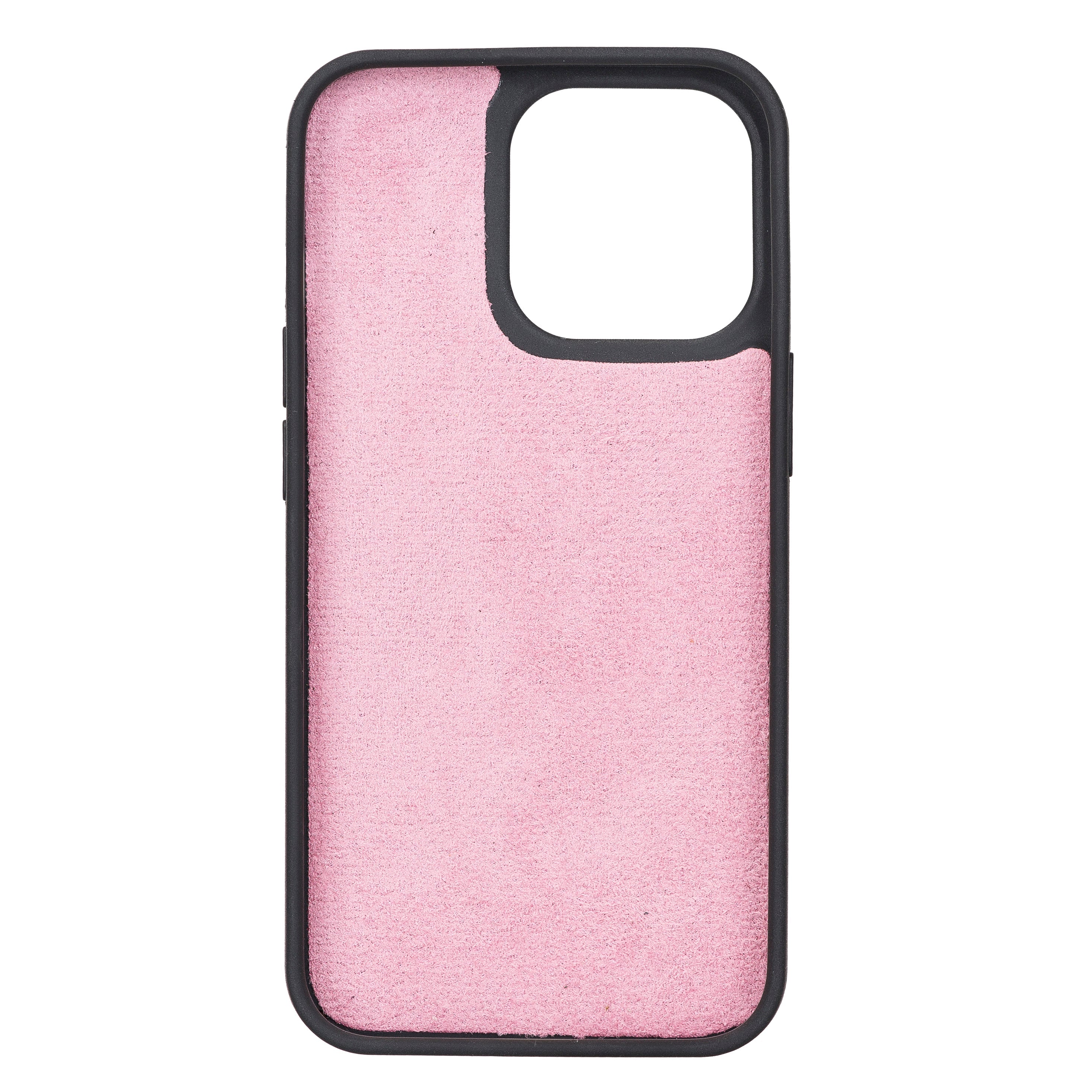 Pink Leather iPhone 13 Pro Wallet Case - O2 Leather