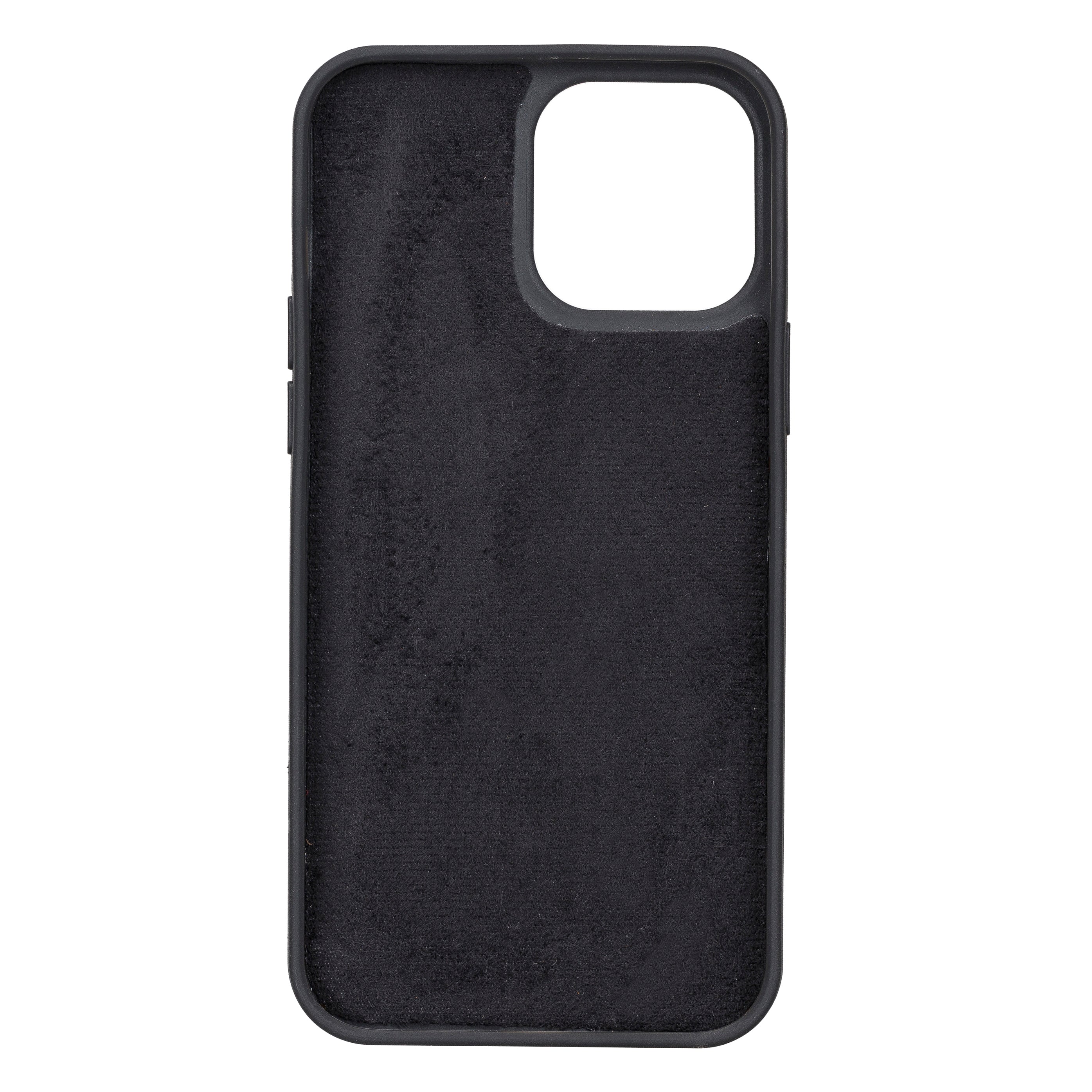 Black Leather Magnetic Case for iPhone 13 Pro MAX (6.7")