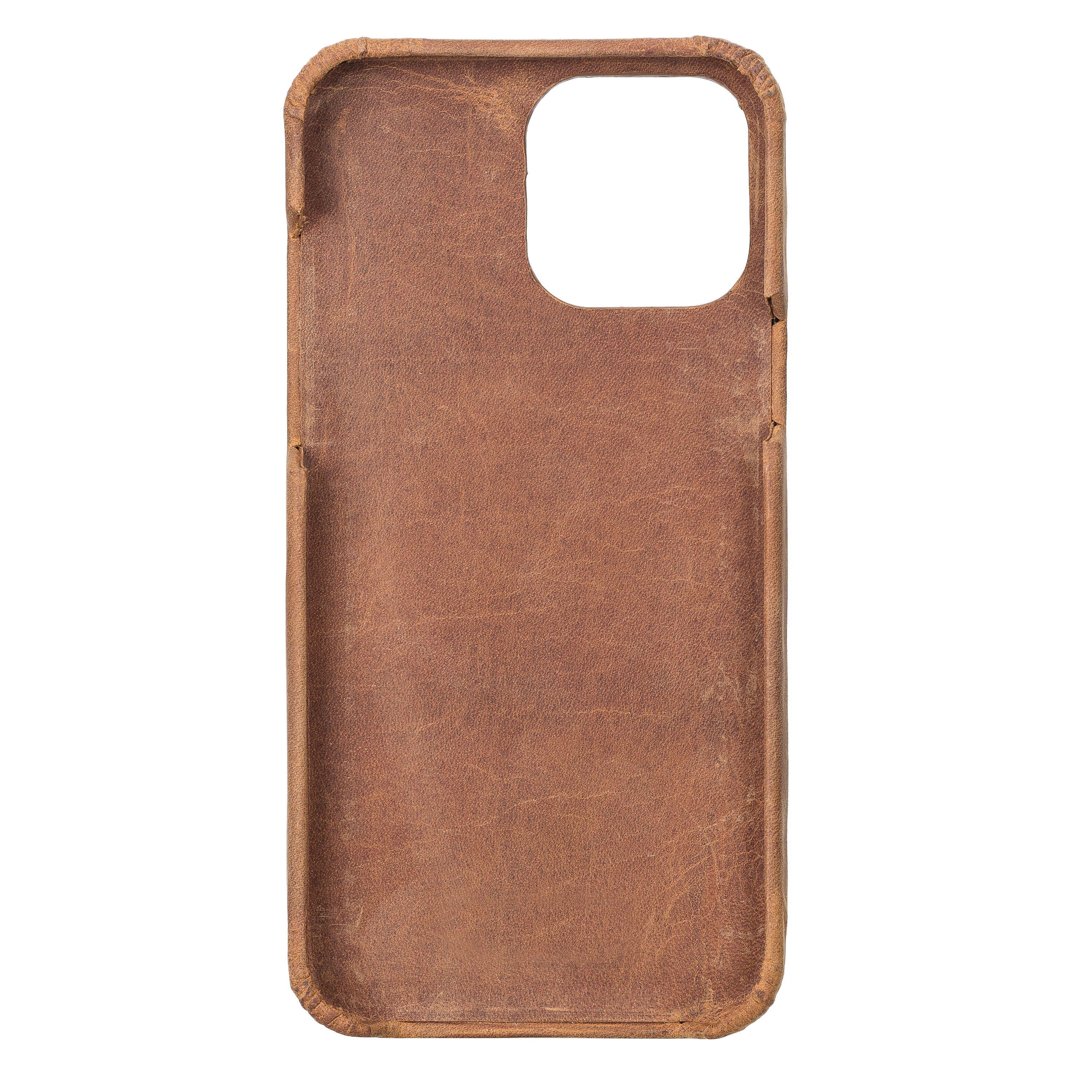 Antic Brown Leather Magnetic Wallet Case for iPhone 14 Pro MAX (6.7"), Prestige