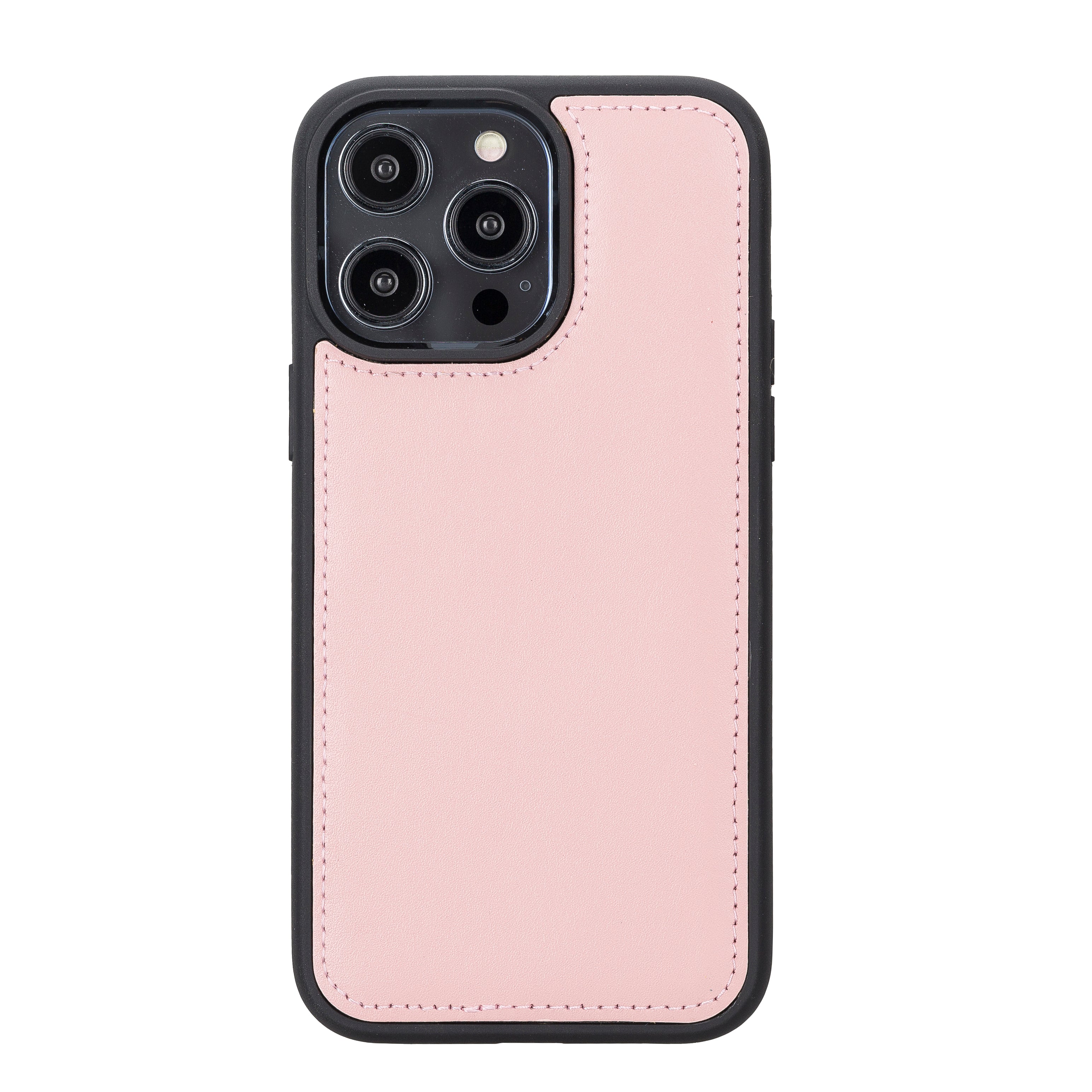 Pink Leather Magnetic Wallet Case for iPhone 14 Pro MAX (6.7")