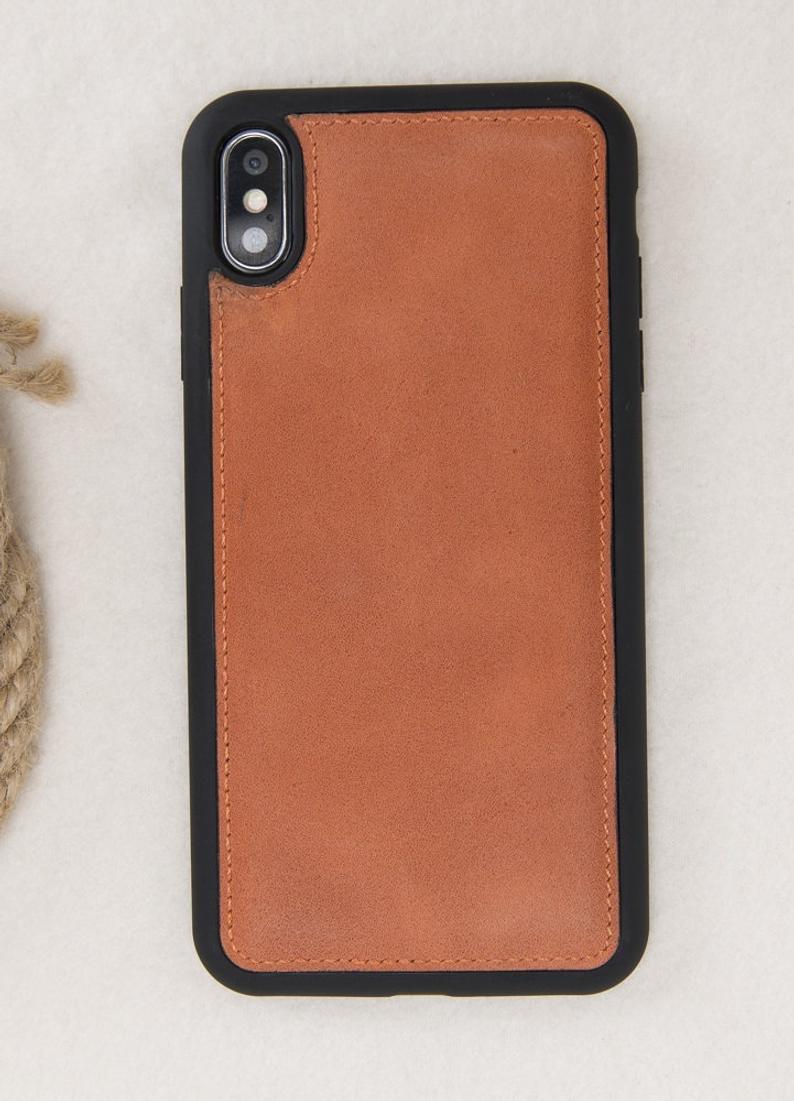 Iphone XS Max Full Grain Leather Case