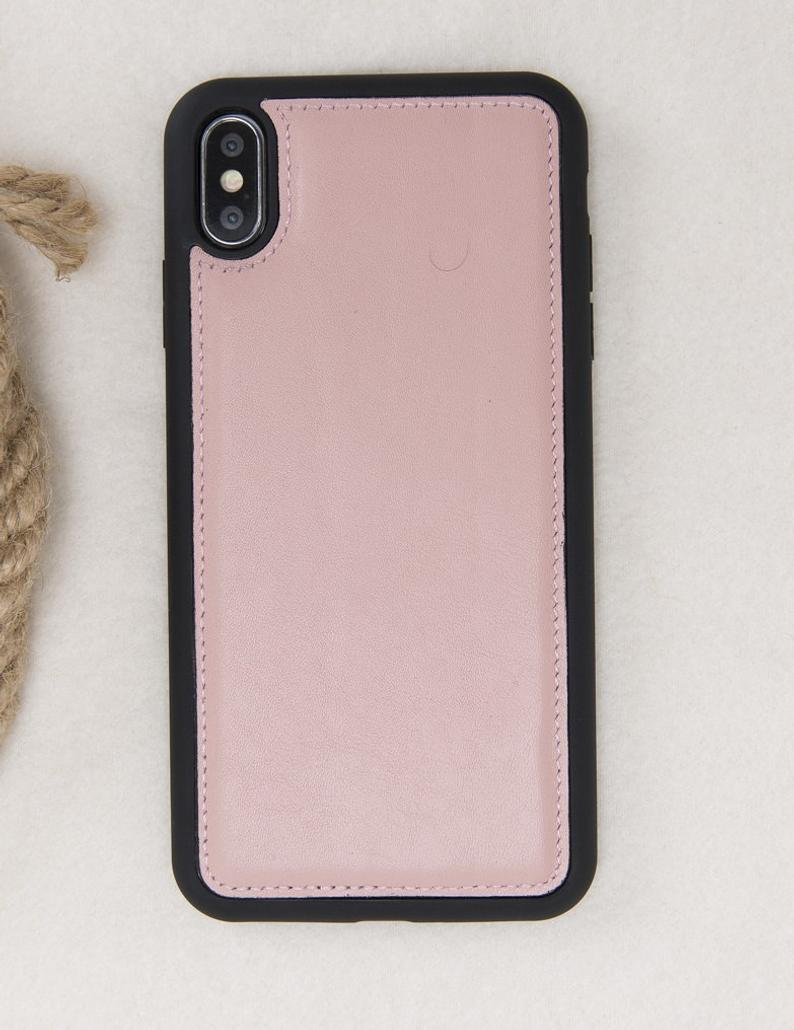 Iphone XS Max Full Grain Leather Case